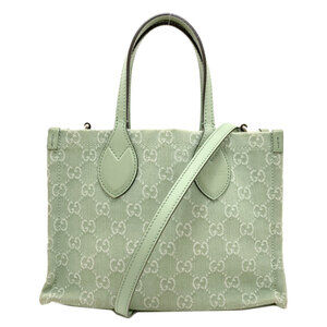 Gucci 772183 GG Canvas 2-Way Handbag Women's GUCCI